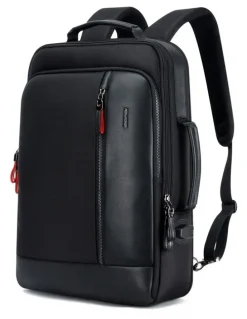 Bopai Bopai Anti-Theft Waterproof Laptop Backpack Travel Business Work Bag Black