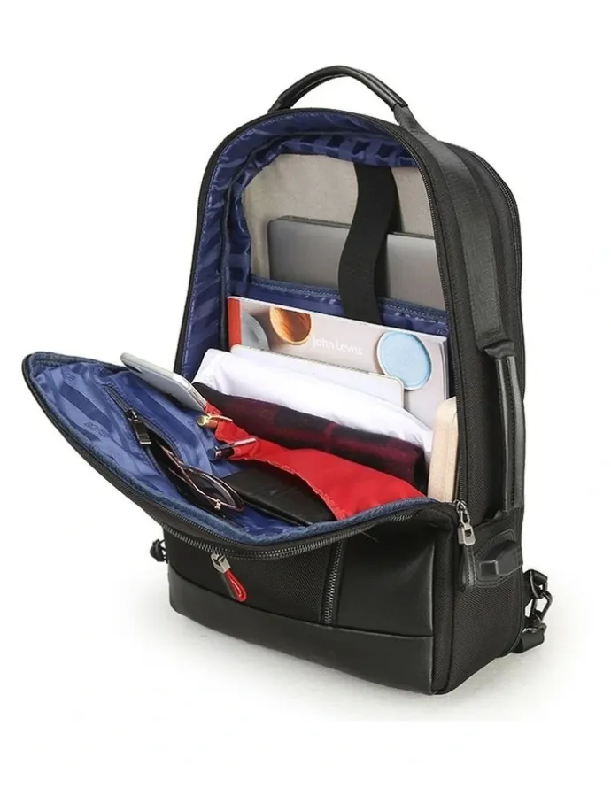 Bopai Bopai Anti-Theft Waterproof Laptop Backpack Travel Business Work Bag Black