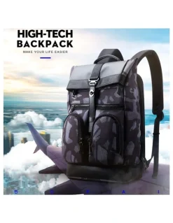 Bopai Bopai Anti-Theft Waterproof 15.6 Laptop Backpack Travel Business Work Bag Black