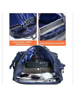 Bopai Bopai Waterproof 15.6 Laptop Backpack Travel Business Work Bag Camouflage
