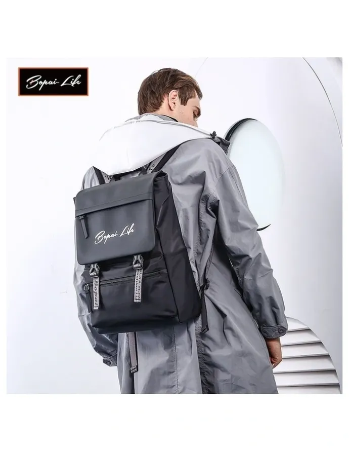 Bopai Waterproof 15.6 Laptop Backpack Travel Business Work Bag Black