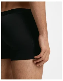 Boss 3 Pack Boss One Boxer Briefs in Black