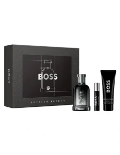 BOSS Bottled Beyond Eau de Parfum and Shower Gel for Men Trio Gift Set