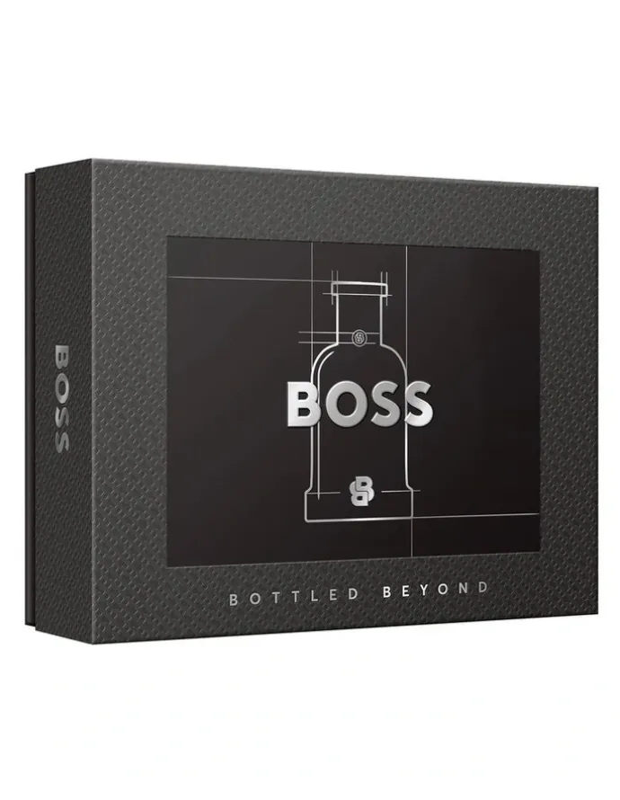BOSS Bottled Beyond Eau de Parfum and Shower Gel for Men Trio Gift Set