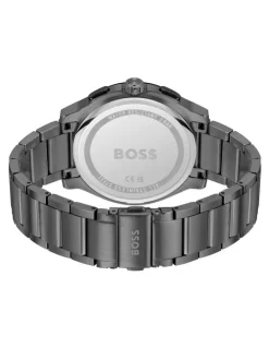 BOSS Peak 2.0 Ionic Plated Steel Dial 1514192 Watch in Black