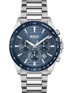 Boss Strike Stainless Steel Watch in Blue