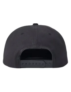 Brixton Oath III Snapback Hat in Black