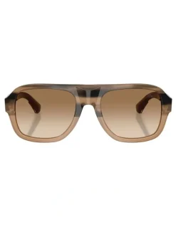 Burberry Acetate Sunglasses in Beige