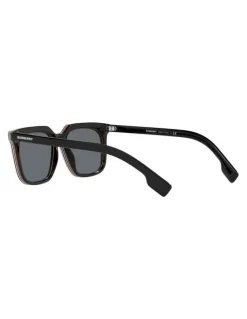 Burberry BE4337 Carnaby Black Sunglasses