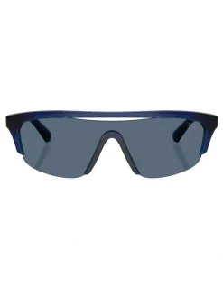 Burberry Injected Sunglasses in Blue
