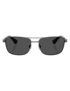 Burberry Metal Sunglasses in Grey