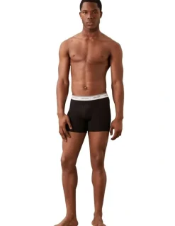 Calvin Klein Balance Cotton Stretch Boxer Briefs 3 Pack in Black