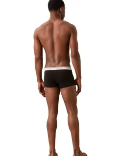 Calvin Klein Balance Cotton Stretch Low Rise Trunks 3 Pack in Multi