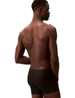 Calvin Klein CK Black Invisible Mesh Trunks in Black