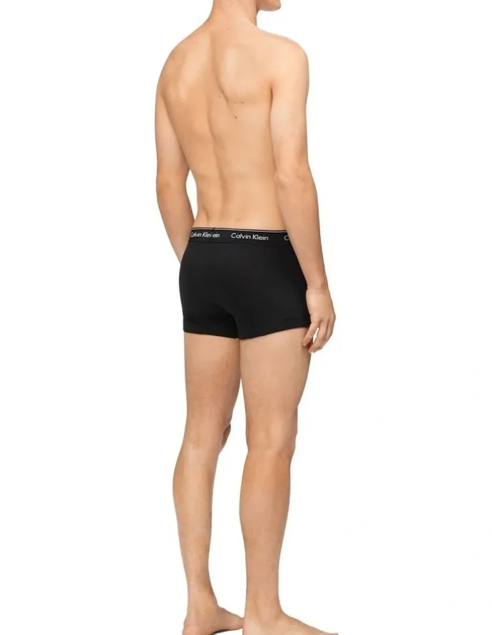 Calvin Klein Classics Cotton Trunks 3 Pack in Black