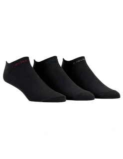 Calvin Klein Coolmax Sports Liner 3 Pack in Black