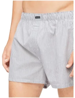 Calvin Klein Cotton Classics Woven Boxer 3 Pack in Multi