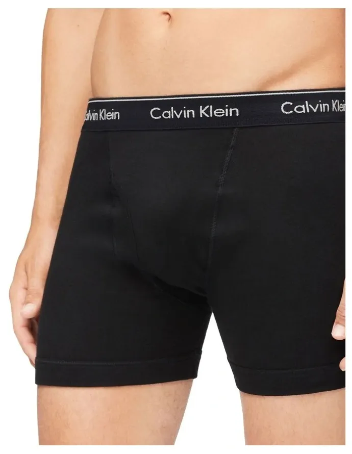 Calvin Klein Cotton Classics Boxer Brief 3 Pack in Black