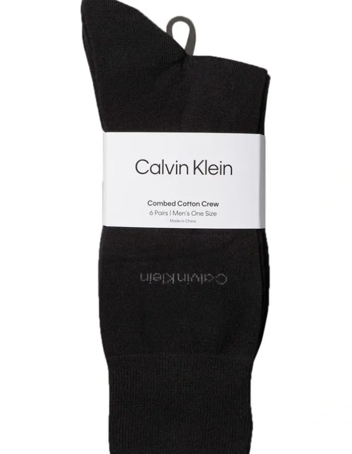 Calvin Klein Cotton Socks 6 Pack in Multi