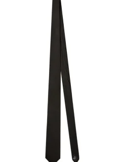 Calvin Klein Dobby Silk Tie in Black