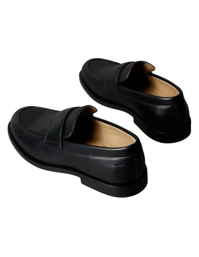 Calvin Klein Essential Rubber Band Loafer in Triple Black