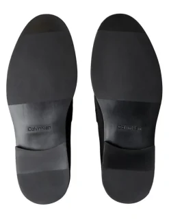 Calvin Klein Essential Rubber Band Loafer in Triple Black