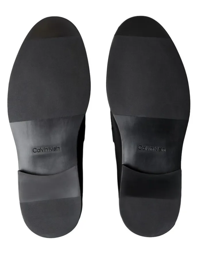 Calvin Klein Essential Rubber Band Loafer in Triple Black