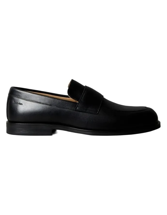 Calvin Klein Essential Rubber Band Loafer in Triple Black