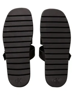 Calvin Klein Fisherman Sandal in Triple Black