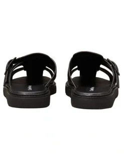 Calvin Klein Fisherman Sandal in Triple Black