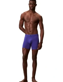 Calvin Klein Graphic Monogram Cotton Stretch Boxer Brief 3 Pack in Multi