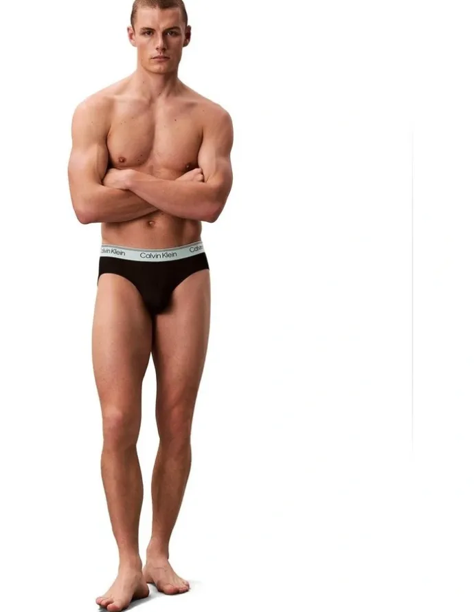 Calvin Klein Hip Briefs 3 Pack in Multi