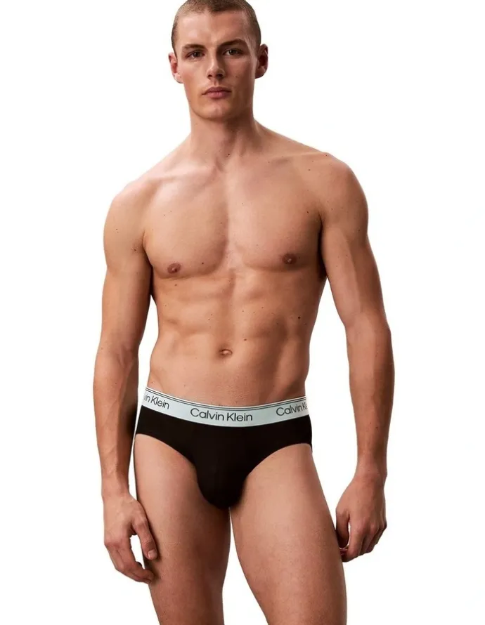 Calvin Klein Hip Briefs 3 Pack in Multi