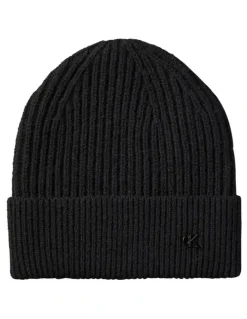 Calvin Klein Hw Wool Blend Beanie Hat Black
