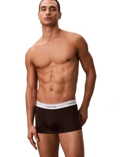 Calvin Klein Icon Cotton Low Rise Trunks 3 Pack in Multi