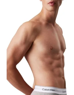 Calvin Klein Icon Cotton Relaxed Fit Trunks 3 Pack in Multi