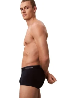 Calvin Klein Icon Cotton Low Rise Trunks 3 Pack in Multi