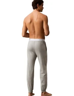 Calvin Klein Icon Cotton Stretch Sleep Jogger in Grey