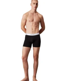 Calvin Klein Icon Cotton Stretch Relaxed Trunk 3 Pack in Multi