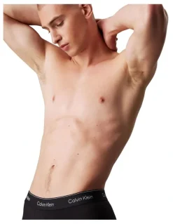 Calvin Klein Icon Cotton Trunks 5 Pack in Black