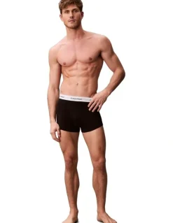 Calvin Klein Icon Cotton Stretch Relaxed Trunk 3 Pack in Multi