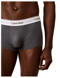 Calvin Klein Icon Cotton Low Rise Trunks 3 Pack in Multi