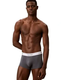 Calvin Klein Icon Cotton Low Rise Trunks 3 Pack in Multi