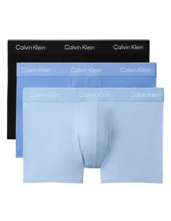 Calvin Klein Icon Cotton Trunks 3 Pack in Multi