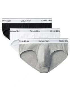 Calvin Klein Icon Cotton Hip Briefs 3 Pack in Multi
