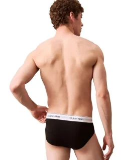 Calvin Klein Icon Cotton Hip Briefs 3 Pack in Multi