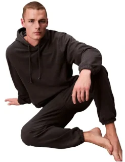 Calvin Klein Icon Cotton Terry Jogger in Grey