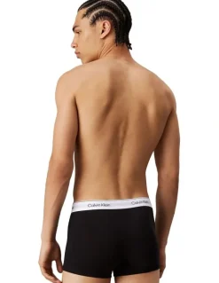 Calvin Klein Icon Cotton Trunks 3 Pack in Black