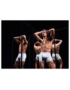 Calvin Klein Icon Cotton Trunks 3 Pack in Black