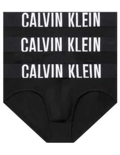 Calvin Klein Intense Power Micro Briefs 3 Pack in Black_UB1